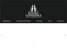 Tablet Screenshot of jaxpastorsconference.com